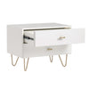 Modrest Bryan - Modern White Nightstand