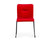 Modrest Yannis Modern Red Fabric Dining Chair (Set Of 2) Model VGMAMI-913-RED