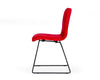 Modrest Yannis Modern Red Fabric Dining Chair (Set Of 2) Model VGMAMI-913-RED