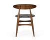 Modrest Prospect Modern Grey Fabric & Walnut Dining Chair (Set Of 2) Model VGMAMI-446
