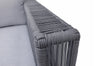 Renava Whimsy - Modern Outdoor Light Grey & Dark Grey Sofa Set
