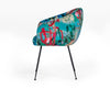 Modrest Roxann Contemporary Floral Velvet Dining Chair Model VGEUMC-9292CH-A