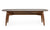 Modrest Ackley - Modern Walnut Rectangular Dining Table
