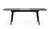 Modrest Addax - Modern Black Extendable Dining Table
