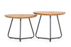 Modrest Eudora Industrial Oak Tall End Table Model VGEDTR254402