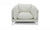 Divani Casa Harvest Modern White Full Leather Chair Model VGKKKF2627-L2927-CHR