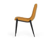 Modrest Hubbell Industrial Tan Eco Leather Dining Chair (Set Of 2) Model VGHR3520