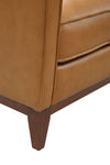 Divani Casa Naylor Modern Brown Italian Leather Split Chair Model VGCA6394-BRN-CH