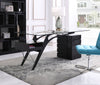 Modrest Suffolk Contemporary Black Ash Desk Model VGVCBT001-BLK
