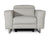 Accenti Italia Lucca - Italian Modern Grey Armchair w/ Electric Recliner