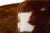 Modrest Belvista - Modern Brown Cowhide Ottoman