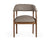 Modrest Canosa Modern Taupe Faux Leather Dining ChairModel VGTSCAPTAIN-BR-DC
