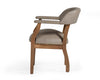 Modrest Canosa Modern Taupe Faux Leather Dining ChairModel VGTSCAPTAIN-BR-DC
