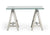 Modrest Ostrow - Modern Glass & Stainless Steel Console Table