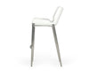 Modrest Dave - Modern White Leatherette Bar Stool (Set of 2)