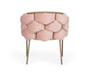 Modrest Debra Modern Pink Fabric Dining Chair Model VGVCB202-DC-PNK