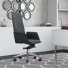 Modrest Tricia Modern Black High Back Executive Office Chair Model VGFUA1911-BLK-OC