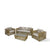 Renava Ko Tao Outdoor Beige & Wicker Sofa Model VGATRASF-054-SOFA
