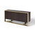 Modrest - Modern Fauna Wenge and Brass Buffet