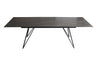 Modrest Bobby - Modern Black Ceramic Extendable Dining Table