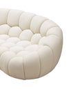 Divani Casa Yolonda Modern Curved Off White Fabric Chair Model VGEV2126C-CHR-C-00