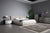 Eastern King Modrest Concord Modern Grey Velvet & Black Marble & Black Ash & Aluminum Bedroom Set Model VGVC-BD2311-2301-SET-EK
