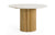 Modrest - Cambridge White Marble & Mango Round Dining Table