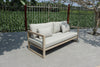 Renava Calm - Outdoor Grey + Acacia Sofa Set