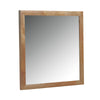 Nova Domus Santa Barbara - Modern Natural Rectangular Mirror