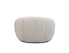Divani Casa Yolonda Modern Curved Beige Fabric Chair Model VGEV2126C-CHR-C-01