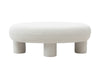 Modrest Gaynes - Modern Off-White Fabric Bench