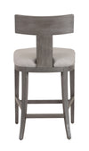 Modrest Fabien Mid Century Modern Beige Linen & Grey Wash Counter Chair Model VGRH-RHS-CZHT01-GRY