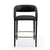Modrest Faerron Modern Black Leatherette Counter Chair Model VGEUMC-7182C-BLK