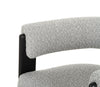 Modrest Kenmare Modern Light Grey Fabric & Black Dining Chair Model VGOD-DY-22149-LTGRY
