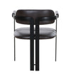 Modrst Aneta Modern Dark Brown Leather & Black Dining Chair Model VGOD-ZW-23152-BLK