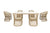 Renava Mina - Outdoor Bamboo Wicker Dining Set