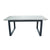 Renava Suntide Outdoor Grey Fabric & Grey Acacia & Beige Rattan Dining Set Model VGAT-RADS-238