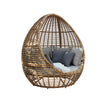 Renava Cocoon Mini - Outdoor Beige + Wicker Lounge Bed