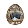 Renava Cocoon Mini - Outdoor Beige + Wicker Lounge Bed