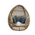 Renava Cocoon Mini - Outdoor Beige + Wicker Lounge Bed