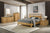 Eastern King Nova Domus Berlin - Modern Natural Oak Bedroom Set