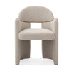 Modrest Ashley Modern Beige Fabric & Brushed Brass Dining Chair Model VGVCB2402-BGE
