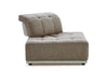 Divani Casa Ekron Modern Brown & Beige Fabric Modular Sectional Sofa Model VGMB-MB-1881-BRN