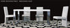 Skyline Modern Extend-able White Dining Table