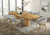 Modrest Truman Mid Century Modern Grey & Natural Oak Dining Chair Model VGMA-MI-1240-2-NAT