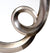Modrest Pu042 Transitional Silver Oval Wall Mirror Model VGLEPU042