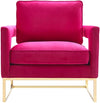 Avery Pink Velvet Chair Model: TOV-A120