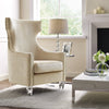 Gramercy Gold Croc Velvet Wing Chair Model: TOV-A76
