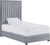Arabelle Grey Bed in Twin Model: TOV-B126
