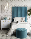 Arabelle Sea Blue Bed in Twin Model: TOV-B127